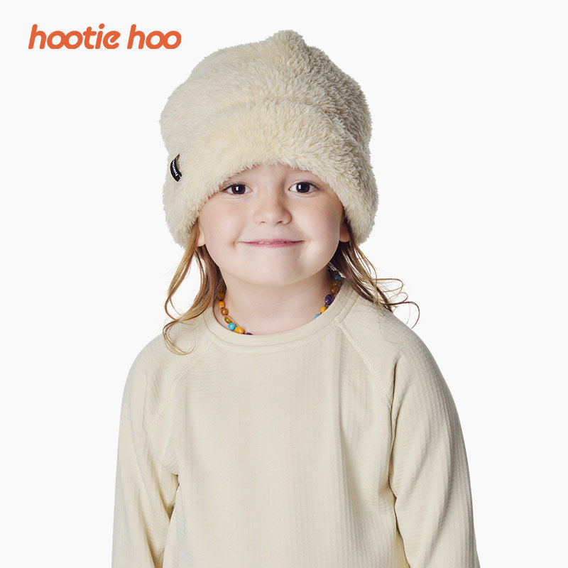 hootiehoo 户外滑雪帽保暖儿童针织线帽户外帽子