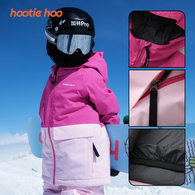 hootiehoo新品儿童滑雪服保暖