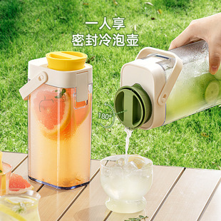 咖啡冷萃壶家用冷萃杯便携冷泡果茶壶大容量冰箱冷水壶冷萃瓶冰萃