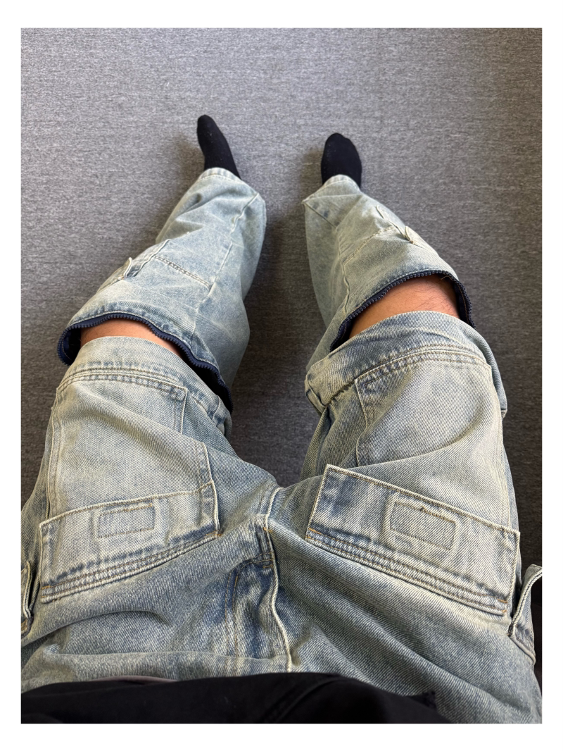 Parisian Cargo Detachable Jeans: Your New Go-To Style Essential! - Product image 5