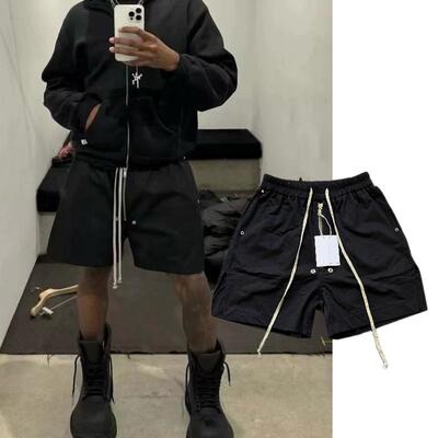 RO夏季宽松开叉男女短裤