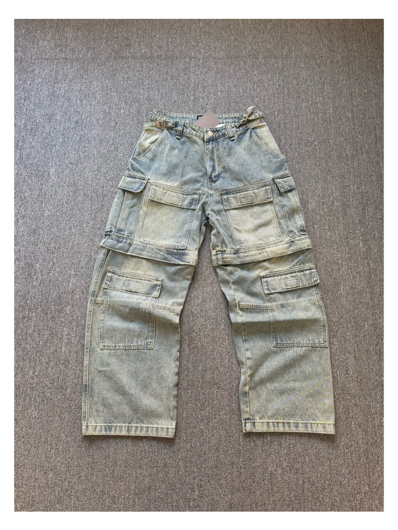 Parisian Cargo Detachable Jeans: Your New Go-To Style Essential! - Product image 2