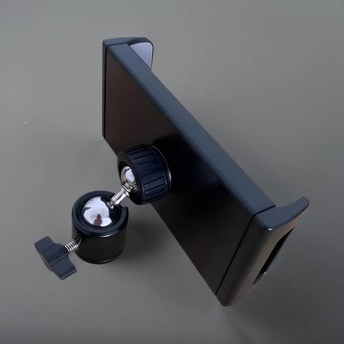 手机平板夹美术生夹子三脚架配件直播支架云台球头夹补光灯软管夹