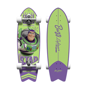 冰龙陆地冲浪板合作款陆地冲浪板专业滑板路冲儿童初学者巴斯光年