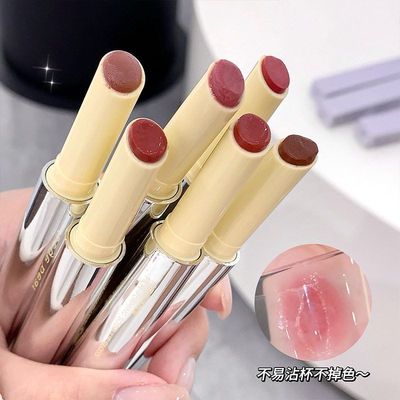 色固体唇蜜镜面唇釉口红不沾杯裸色唇冻秋冬显白564适合素颜新酵