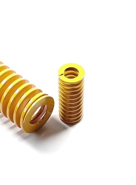黄色模具矩形弹簧替代米思米SWF 6 8 x10-10/15/20/25/30/35/40/4