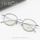 THROB眼镜 日系小圆框眼镜手工超轻纯钛女防蓝光男近视高度数镜架