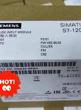 6ES7231-5QD32-0XB0 输入模组 S7-1200 SM1231 AI4×TC议价维修