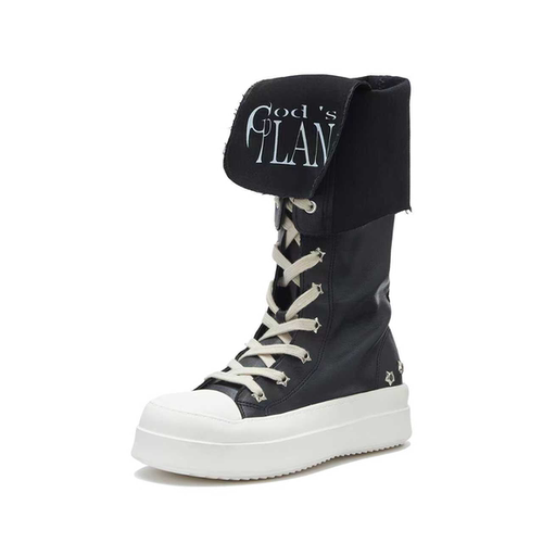 Godsplan*上帝计划增高帆布鞋
