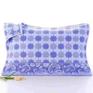 全新款月牙边单人腈纶上海老式枕巾复古经典民族包头巾透气枕头巾