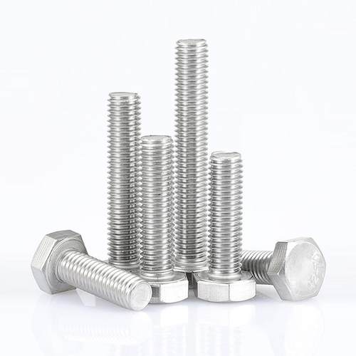 M3M4M5M6M8M10M12M16-M20不锈钢304外六角螺丝加长螺栓螺钉螺杆mm