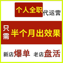 个人代运营淘宝天猫代运营店铺托管直通车支持试用纯提成效果合作