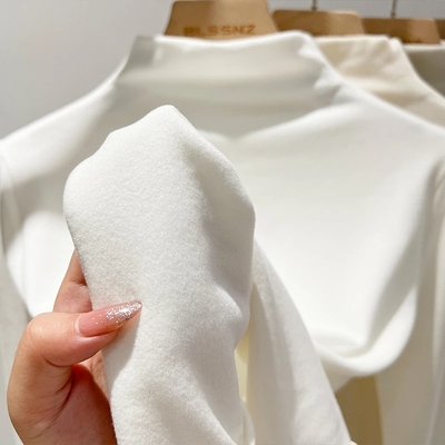 半高领德绒打底衫保暖内搭上衣