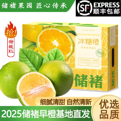 云南储褚早橙官方旗舰店礼盒装