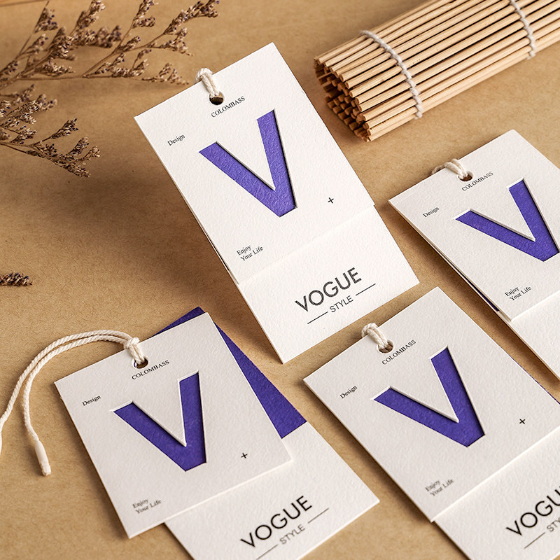 服装吊牌订制高档女装吊牌定制服装店价格吊牌定做简约挂牌订做衣服