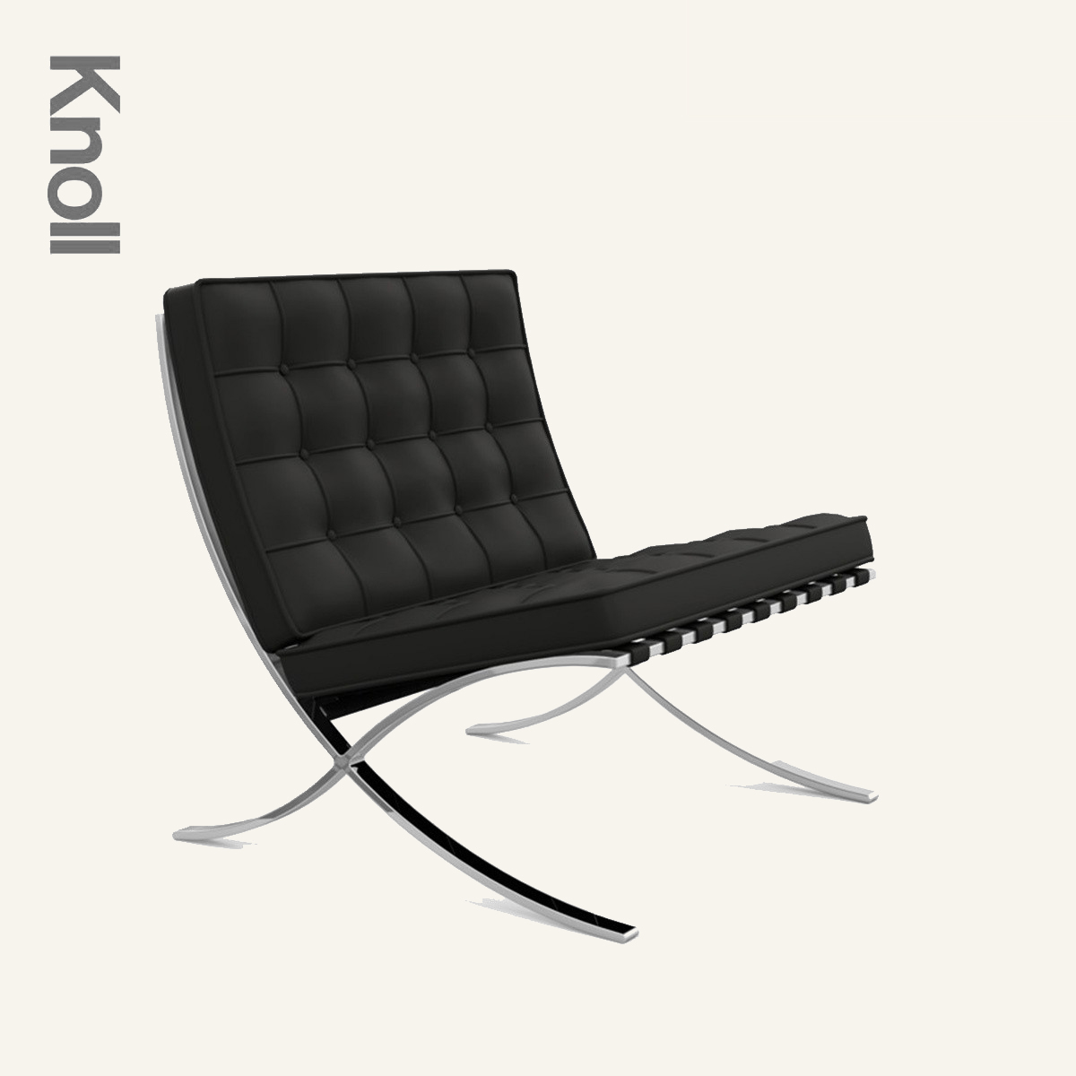 【8折】Knoll | Barcelona chair 巴塞罗那沙发椅 脚蹬 经典 住宅家具 沙发椅 原图主图