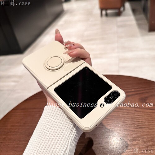 适用三星Zflip6硅胶手机壳