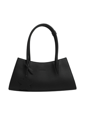 costustoot 黑色高级感立体中号手提粒面皮腋下单肩包包女