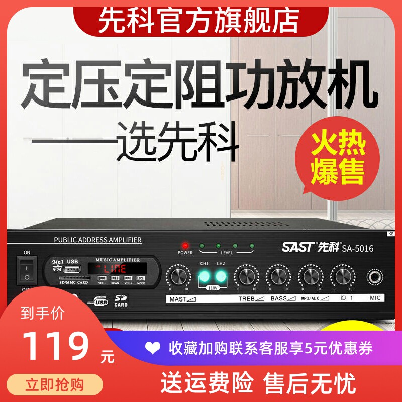 SAST/先科 D5-200sast先科功放机