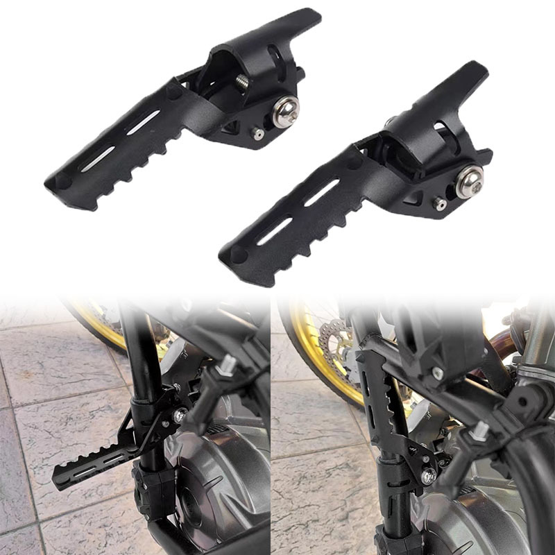 适用宝马F750GS/850GS/R1250GS/ADV改装护杠巡航踏板折叠脚踏坐垫