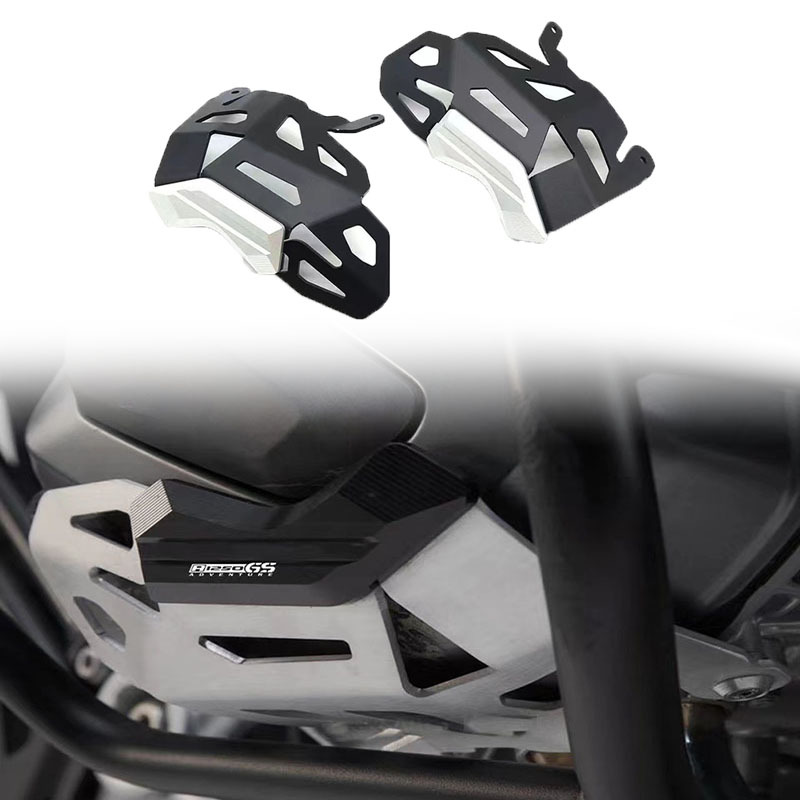 适用宝马R1250GS/ADV水鸟改装发动机保护盖左右缸头防护罩防刮壳