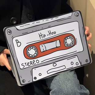 macbook保护壳matebook 华为笔记本保护壳新款 14电脑保护套微软笔记本保护壳涂鸦小众保护壳 录音带