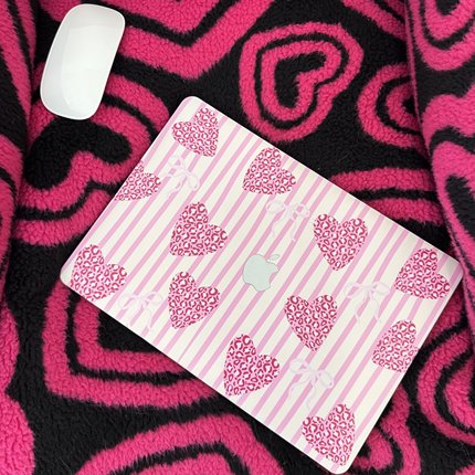 M[粉豹爱心]原创Macbook保护壳丨华为笔记本电脑保护套丨微软电脑保护壳丨苹果笔记本保护套苹果MacPro壳子