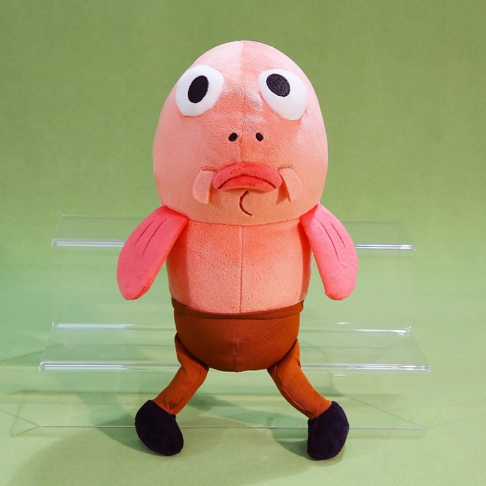 正版海绵宝宝比奇堡居民丑萌路人鱼毛绒公仔搞怪呆呆鱼玩偶礼物,玩具/童车/益智/积木/模型,毛绒/玩偶/公仔/布艺类玩具,淘宝优惠券,粉丝福利购,淘宝优惠卷