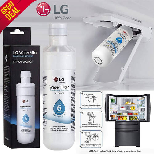 冰箱用滤芯LG-LT1000P ADQ747935  Refrigerator Water Filte 2支