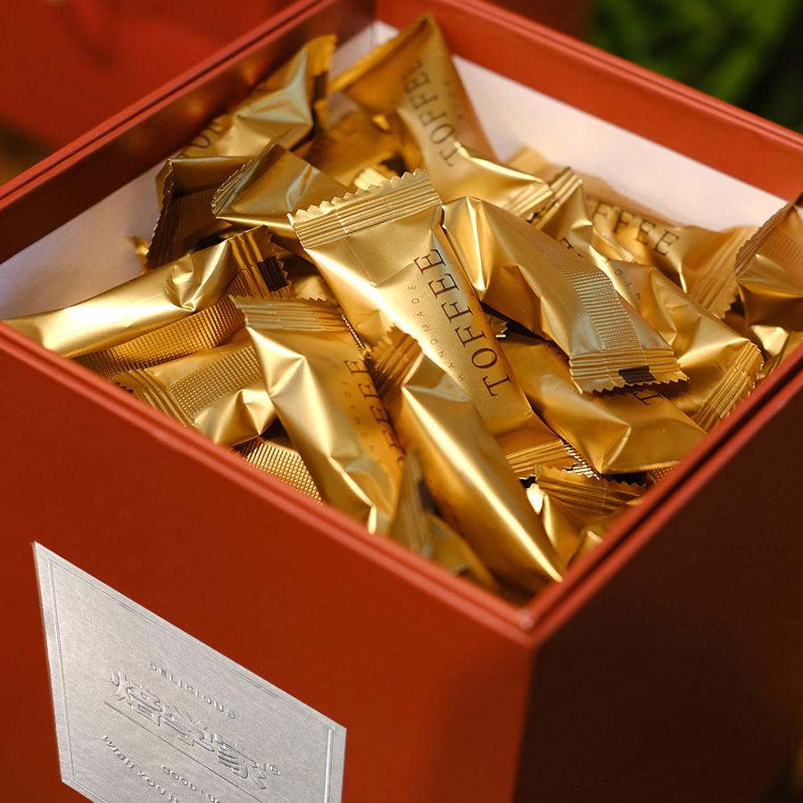 米焙太妃糖新年礼盒  高品质醇香酥脆酥糖新年送礼年货礼盒