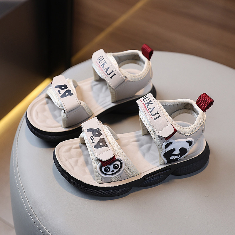 男童凉鞋2026夏新款儿童休闲沙滩鞋防滑软底小学生中大童学生凉鞋