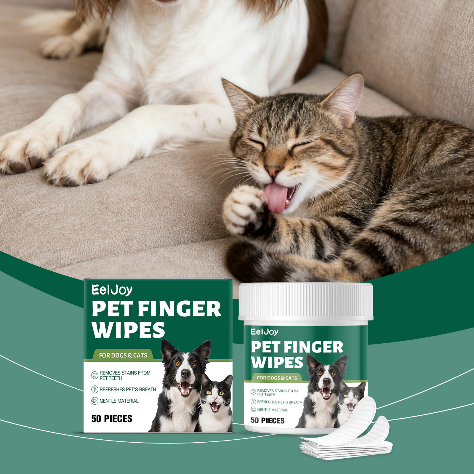 宠物洁牙指套狗狗清洁牙齿猫咪口臭洁齿刷牙口腔异味清新口气湿巾,宠物/宠物食品及用品,猫口腔清洁,淘宝优惠券,粉丝福利购,淘宝优惠卷