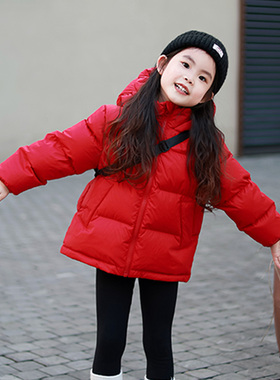 若宿/麦克小乖/UCUB95白鸭绒儿童加厚羽绒服男童女童保暖防风冬装