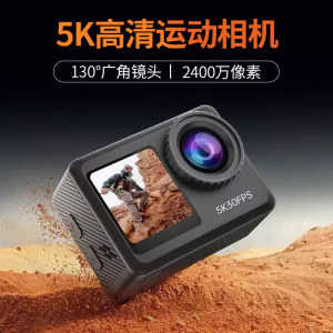 运动相机摩托车骑行防抖头盔记录仪5K钓鱼防水防抖360全景摄像机