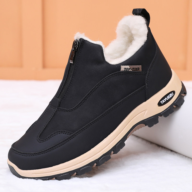 2025冬季新款老北京棉鞋加绒加厚保暖雪地靴防滑耐磨一脚蹬爸爸鞋,流行男鞋,时尚雪地靴,淘宝优惠券,粉丝福利购,淘宝优惠卷
