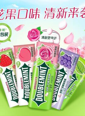 绿箭无糖薄荷糖35粒铁盒清新口气