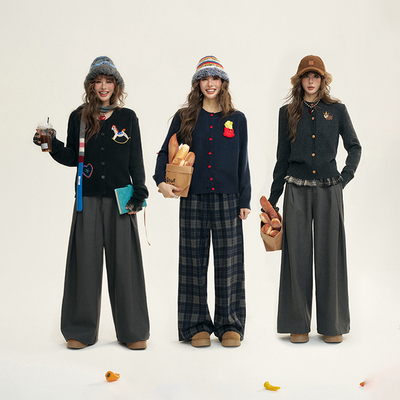 【所有女生的衣橱直播间】IHDXD薯条毛衣/木马毛衣/拼接毛衣/裤子