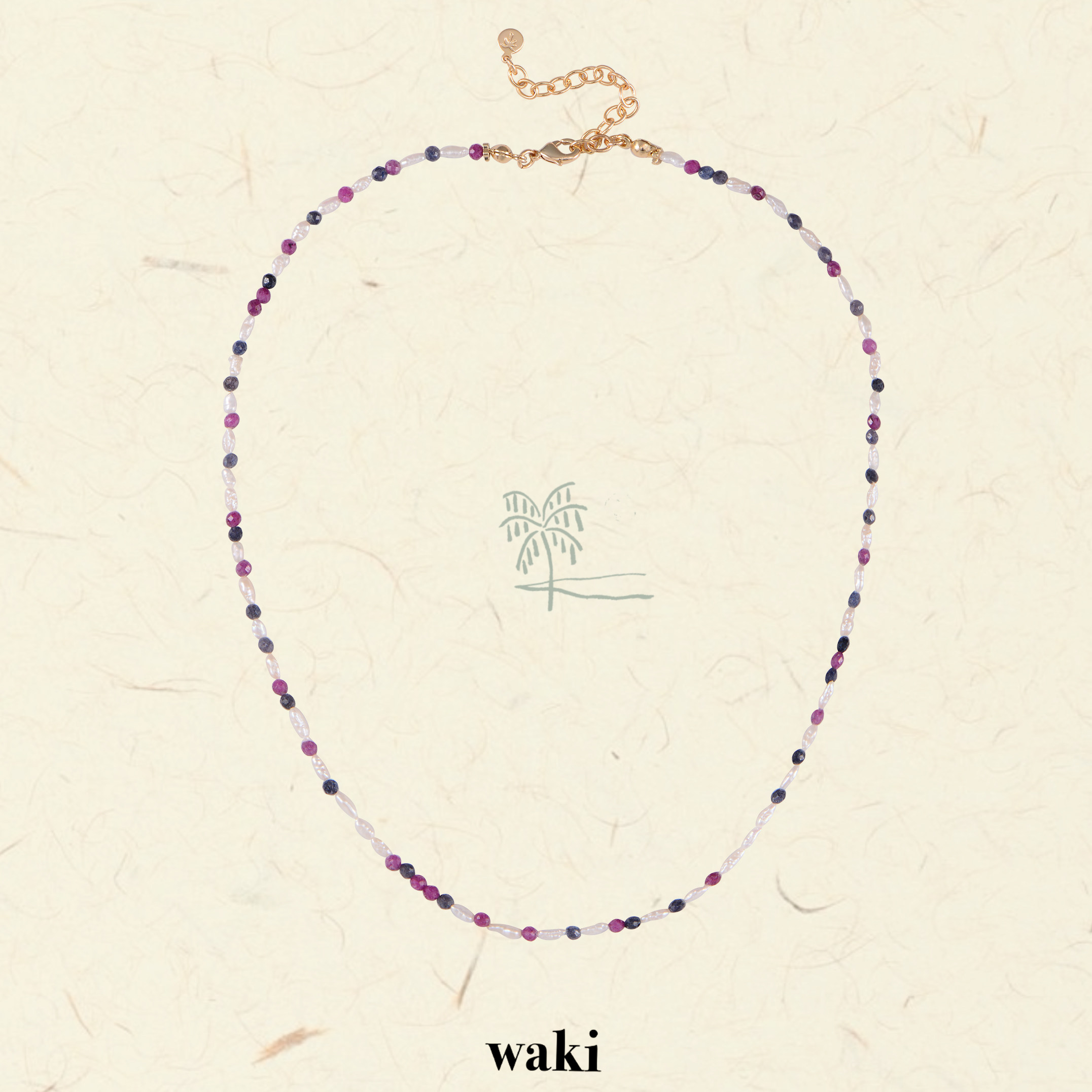 waki 巴洛克雨滴 Baro项链