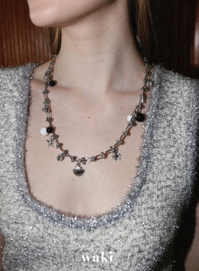 waki 海洋探险家 Ocean Explorer 金属多元素小众风格项链度假