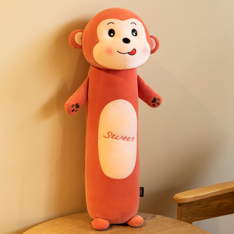 토끼 슈퍼 부드러운 잠자는 베개 큰 인형 개구리 걸레 인형 플러시 장난감 소녀 어린이 침대 다리 인형
