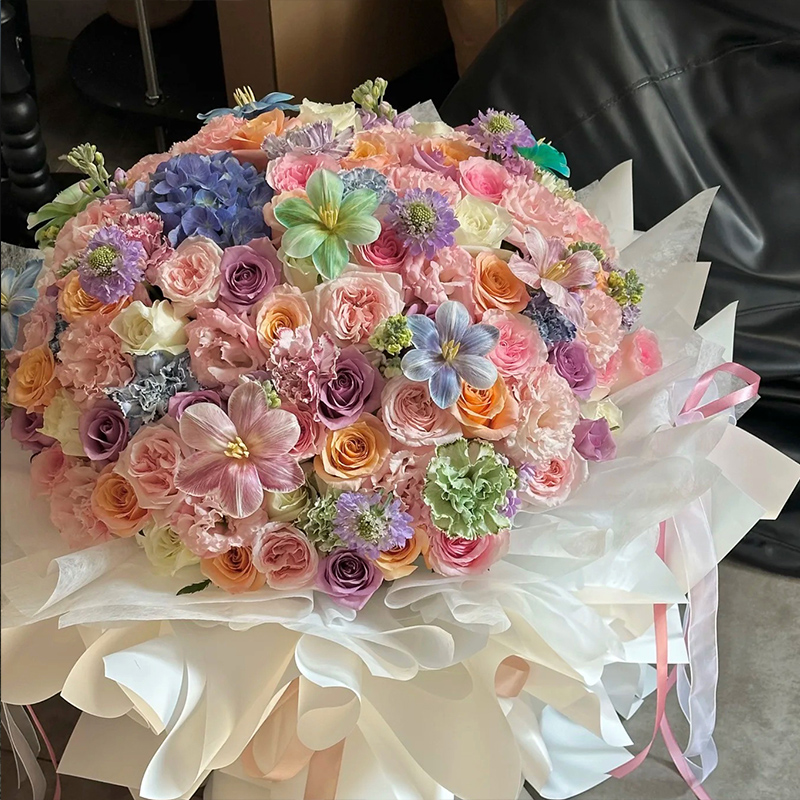 多巴胺花束礼物送闺蜜生日礼物女