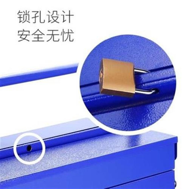 好货家用工具箱套装j简易铁箱子盒手提大号小型盒铁盒可折叠车载图片