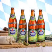 施纳德啤酒5号多花小麦啤酒施耐德5号德国进口精酿500ml瓶装 整箱