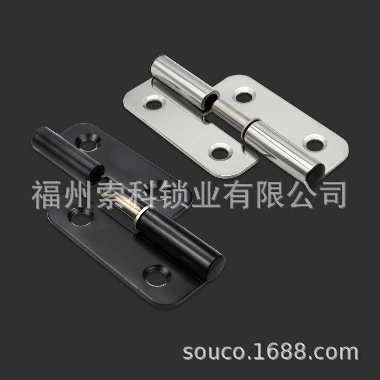新品质合页电泳黑上下可脱卸HT109-1电箱门承重铰链 厚合页CL233-