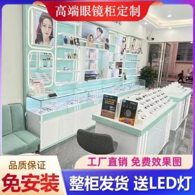 眼镜展示柜快时尚眼镜店货架太阳墨镜太阳镜柜台展柜陈列工厂直销