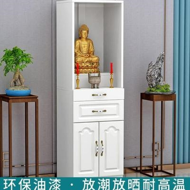 柜台墙边阳台佛龛供桌落地大户型佛像的柜子供品神台供台香案办.