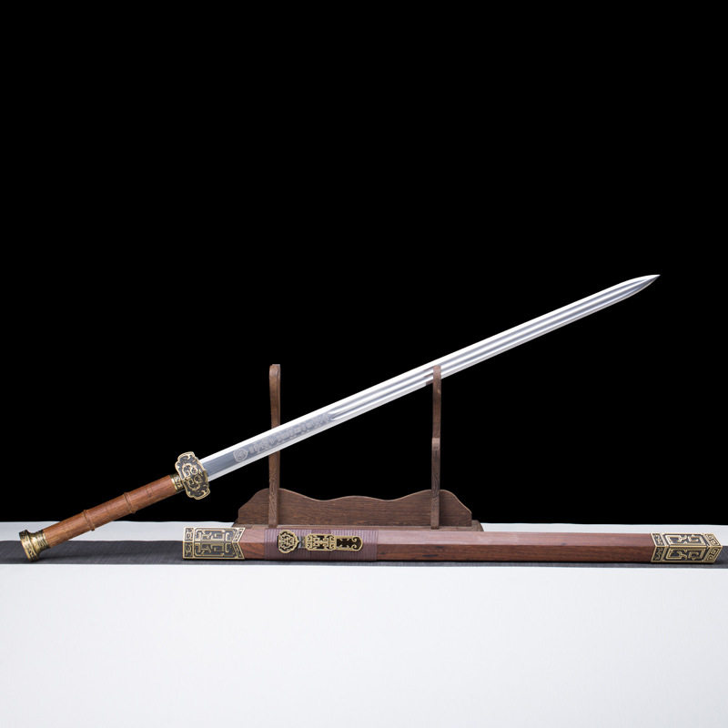 龙泉市刀剑工艺品手工锻打高锰钢春秋汉剑一体防身长剑收藏未开刃,金属材料及制品,其他金属制品,淘宝优惠券,粉丝福利购,淘宝优惠卷
