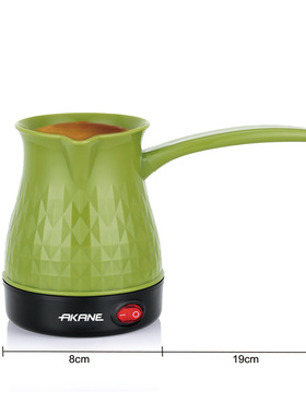 AKANE跨境欧规全塑电动手冲咖啡壶家用小型干式防火迷你咖啡壶