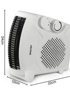 AKANE跨境欧规旋钮式迷你暖风机家用小型电暖器办公室取暖器