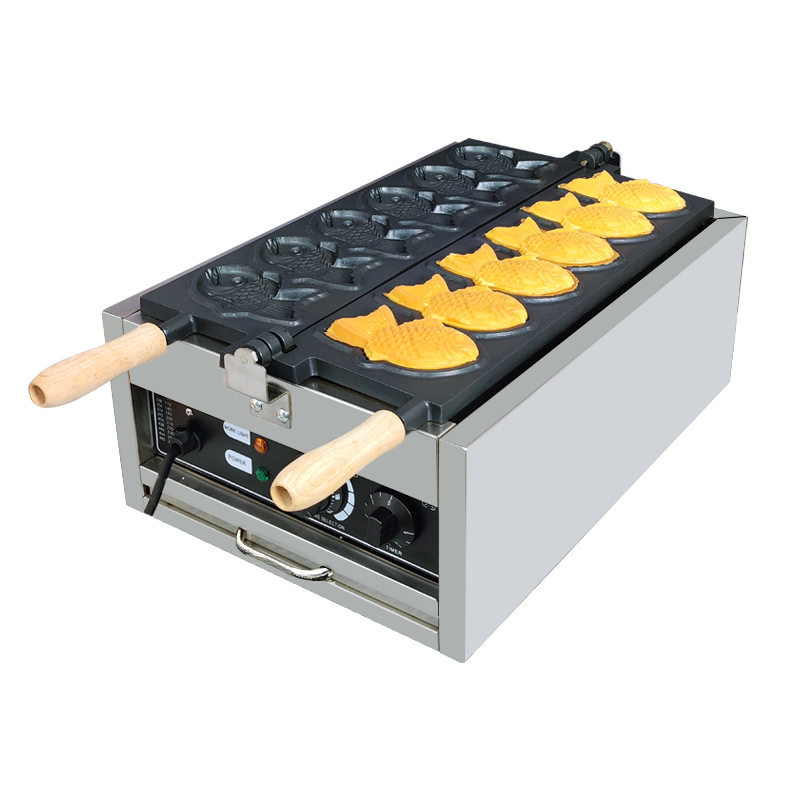 拓企商用鲷鱼烧机器110v220v电压小膨化机鱼饼开口冰淇淋,清洗/食品/商业设备,休闲食品加工设备,淘宝优惠券,粉丝福利购,淘宝优惠卷